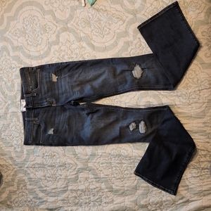 Girls Abercrombie kids slim bootcut jeans size 15/16.